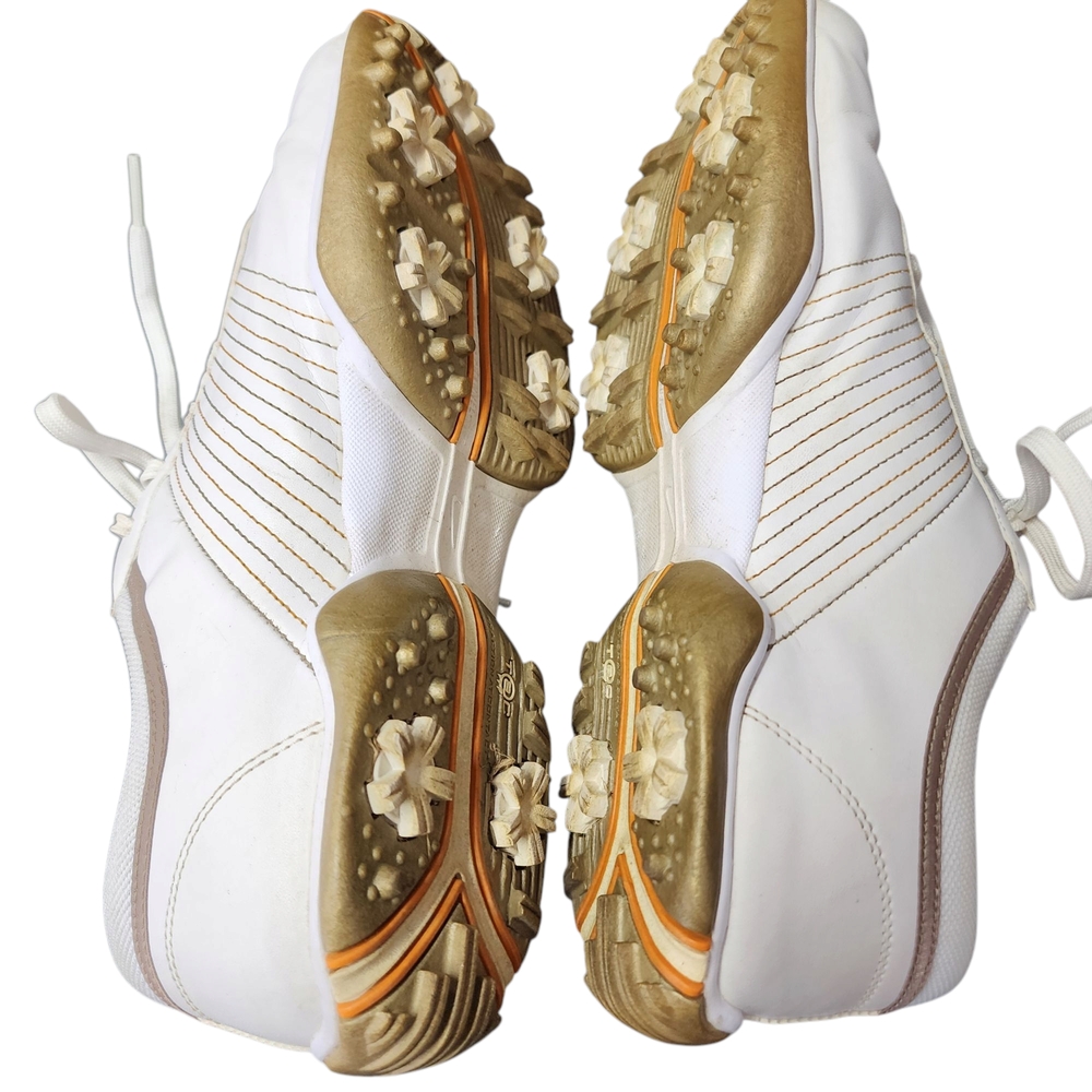 Nike Women's White Athletic Golf Shoes Size 8 - Picture 5 of 8